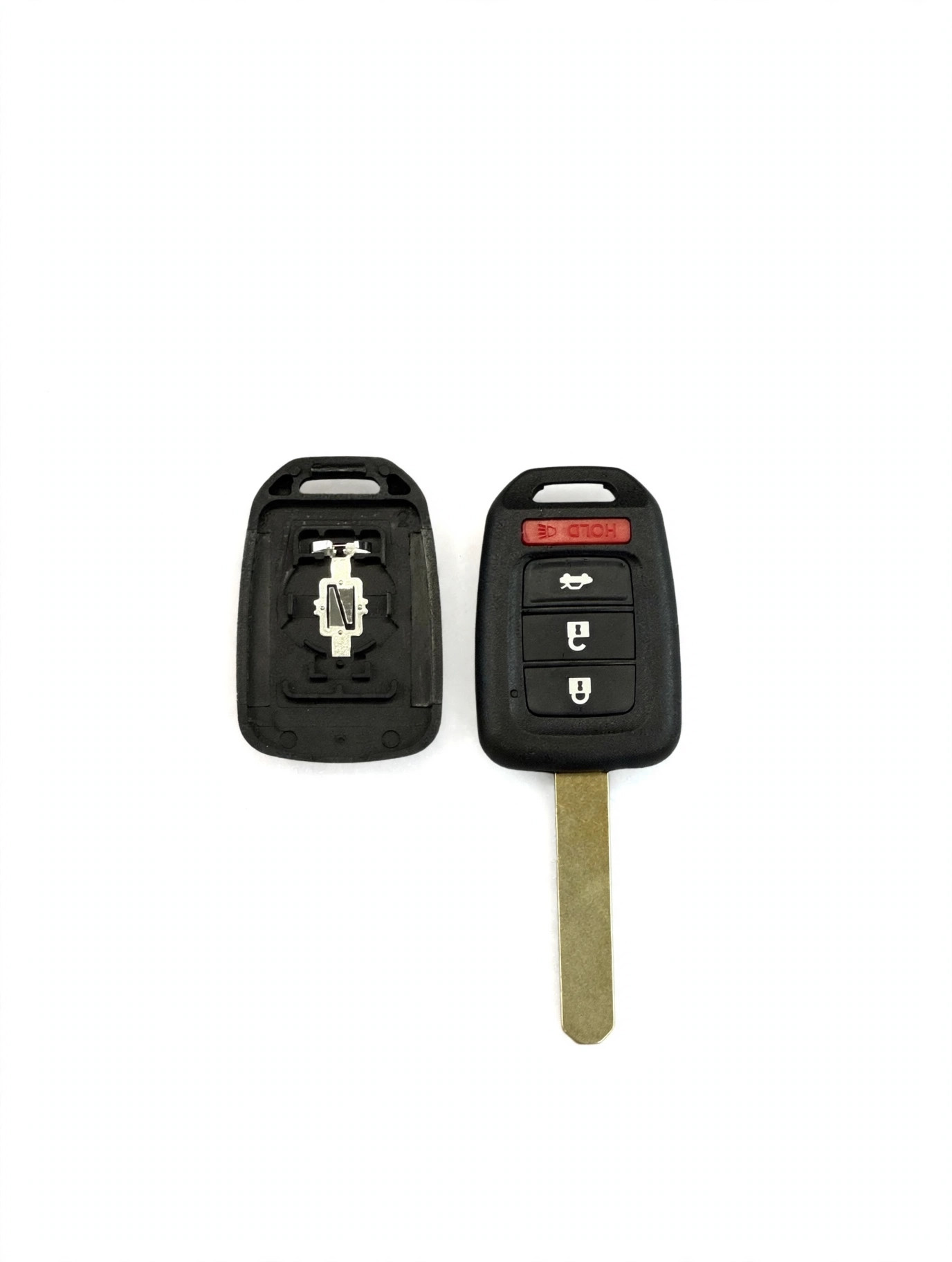 Honda 4-Button Key Case Shell HON66 (No Electronics) view 2